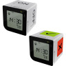 Часы настольные BRESSER FlipMe Alarm Clock, серебристые 73788