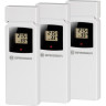 Метеостанция BRESSER Thermo Hygro Quadro NLX с тремя датчиками, черная 77031