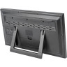 Метеостанция (настенные часы) BRESSER MyTime Jumbo LCD, черная 74646